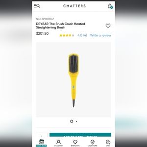 Dry Bar straightening brush